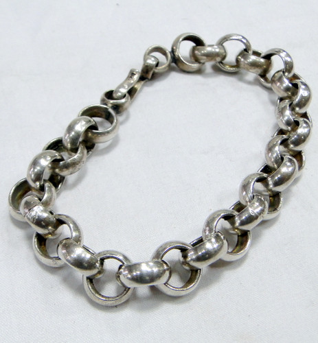 925 sterling silver bracelet , silver bracelet, link bracelet jewelry -11636