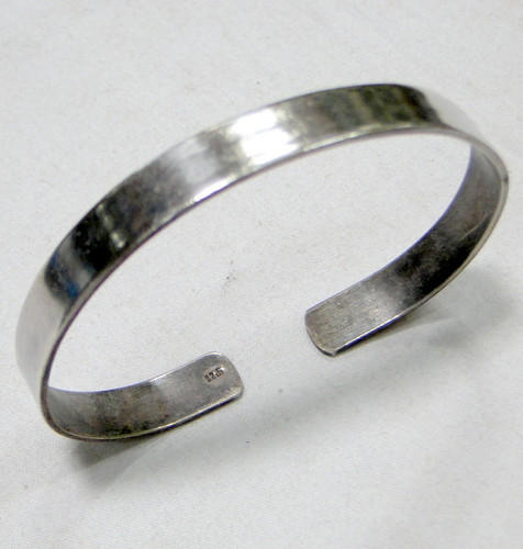 sterling silver cuff bangle bracelet  925  jewelry 11709