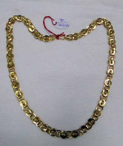 Gold chain Necklace 22K Gold chain necklace link chain jewelry 498