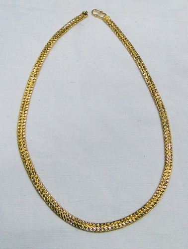 Gold chain 22K Gold chain necklace link chain jewelry 498-035
