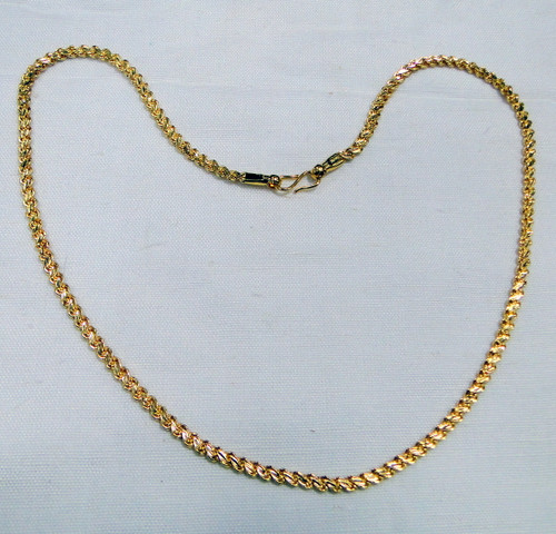 Gold chain 22K Gold chain necklace link chain jewelry 498-039