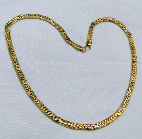 Gold chain 22K Gold chain necklace link chain jewelry 498-048