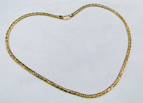 Gold chain 22K Gold chain necklace link chain jewelry 498-055
