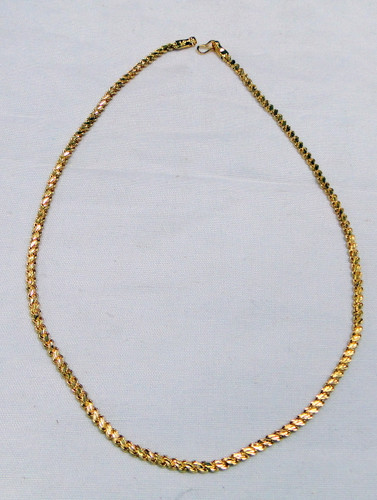 Gold chain 22K Gold chain necklace link chain jewelry 498-058