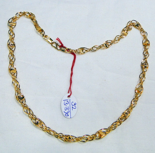 Gold chain 22K Gold chain necklace link chain jewelry 498-103