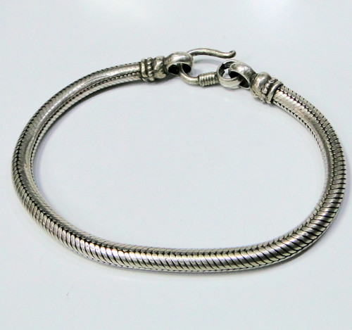 Silver Rope Chain snake chain bracelet -1