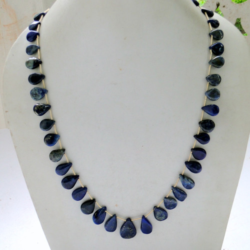 100 cts Lapis necklace gemstone beads