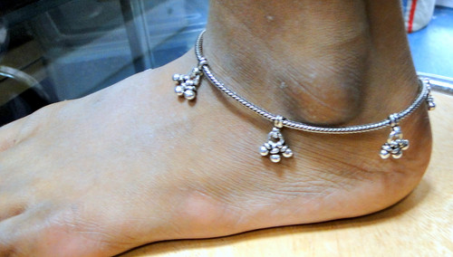 925 sterling silver anklet ankle bracelet belly dance fashion jewelry 7081