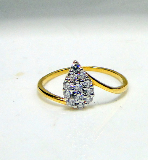 14K Gold Diamond Ring Engagement wedding