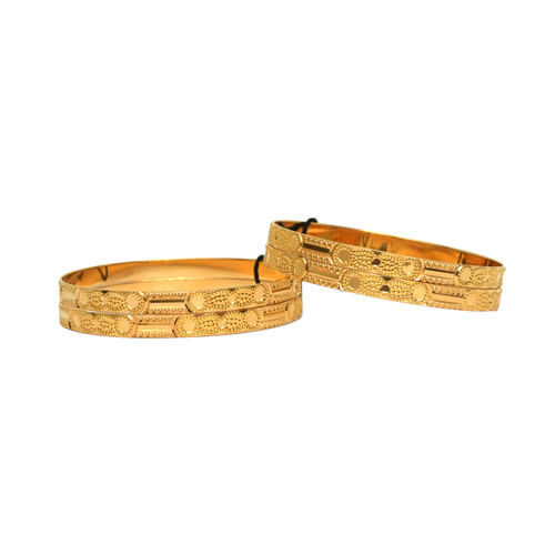 Hallmarked 22K Solid Gold Bangles set of 4 pcs  Fine Jewelry -199