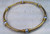 Gold bangle with pearls~22 K gold pearl bracelet jewelry