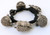 antique SILVER TRIBAL OLD BEAD BRACELET ETHNIC 6257