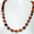 Sand stones gemstone strand necklace jewelry