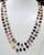 150ct Tourmaline gemstone drop beads strands necklace