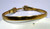 Gold Flat bracelet~18 K solid gold flat snake chain bracelet