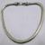 solid silver rope chain snake heavy chain necklace-10124
