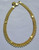 22 k solid gold anklet ankle chain -11139