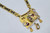 Gold Mangalsutra 22 K solid gold mangalsutra pednant necklace long 485-206