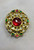 Diamond Gold Pendant 22K Gold Ruby Polki Kundan jewelry 494-301