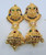 22K Gold Earrings fine chandelier jewelry 12063