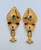22K Gold Studs Earrings fine jewelry 12067