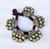 Ethnic Tribal Old Silver Beads Bracelet From Rajasthan India 13151