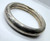 Vintage 925 Sterling Silver Bangle Half Round 13443