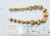 22K Real Gold Beads 18 Loose Beads lot For Jewelry Making without any filling