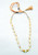 Real Large Pearl 22K Gold Beads Strand Necklace 13519