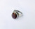 Vintage Sterling Silver Onyx Gemstone Ring, from Rajasthan, India, jewellery from Rajasthan, indian ring, ethnic ring