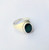 Vintage Sterling Silver Natural Emerald  Gemstone Ring, from Rajasthan, India, jewellery from Rajasthan, indian ring, ethnic ring