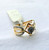 Copy of 18K Solid Gold Marked Real Diamond wedding Engagement Ring Fine Gift Jewelry 574-013