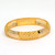 916 Hallmarked Gold Bangles Pair Fine Handmade Jewelry -185