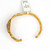 22K Solid Gold Bangle Cuff Bracelet Hallmarked Fine Jewelry
