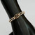 18K Gold Link Chain Bracelet fine Jewelry-232