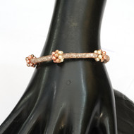 18K Gold Bracelet with Gemstones fine Jewelry-223
