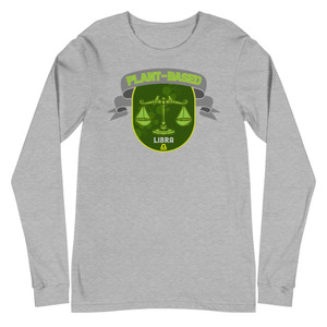 Unisex Long Sleeve Tee | Libra Plant-Based Unisex Long Sleeve Tee | Libra Plant-Based