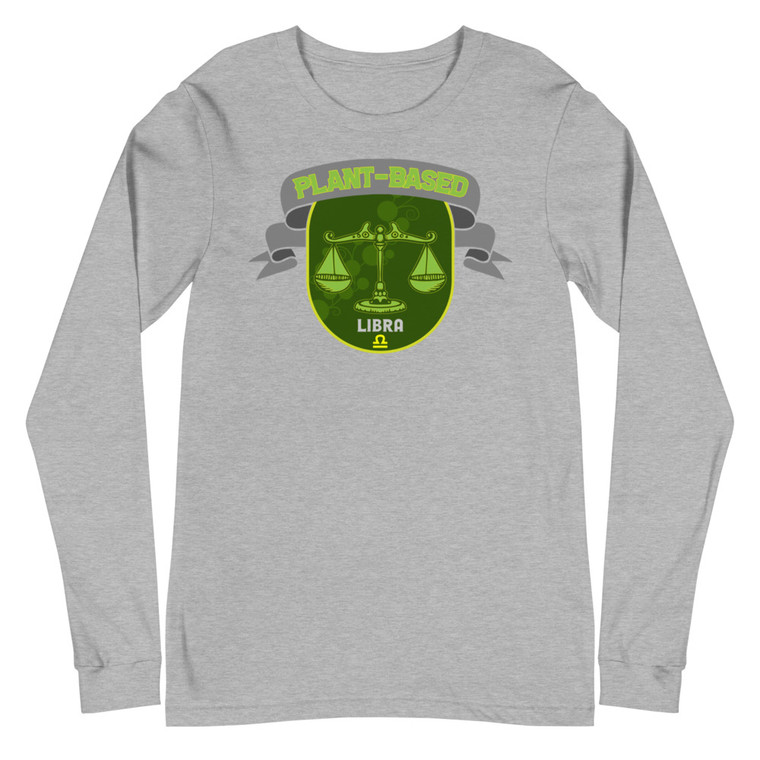 Unisex Long Sleeve Tee | Libra Plant-Based