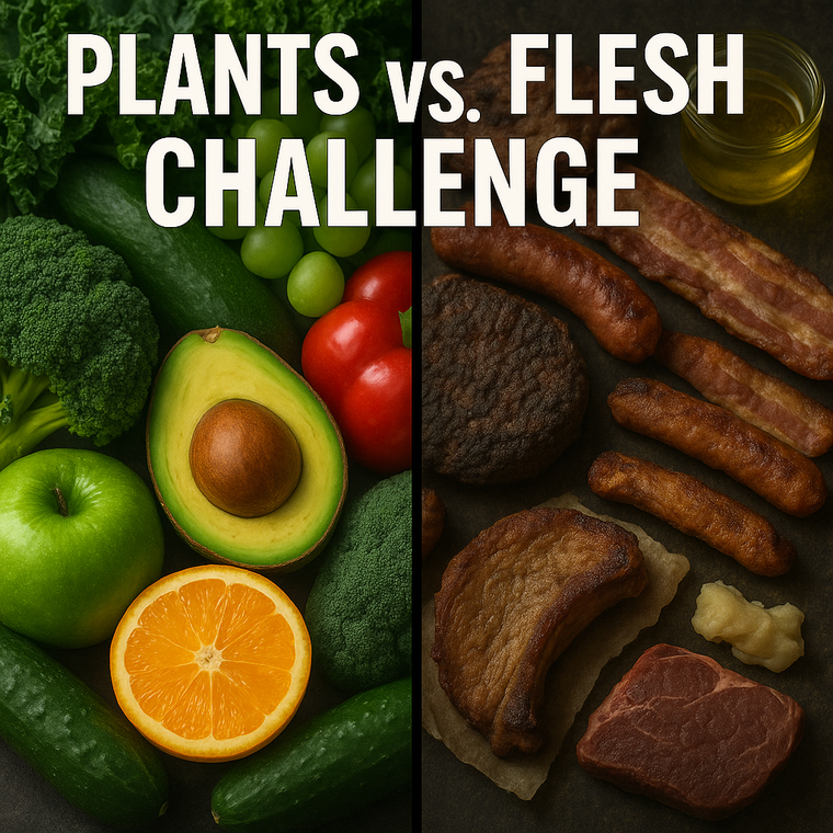 The Plants vs. Flesh Challenge Package Deal (All Four Books Included))