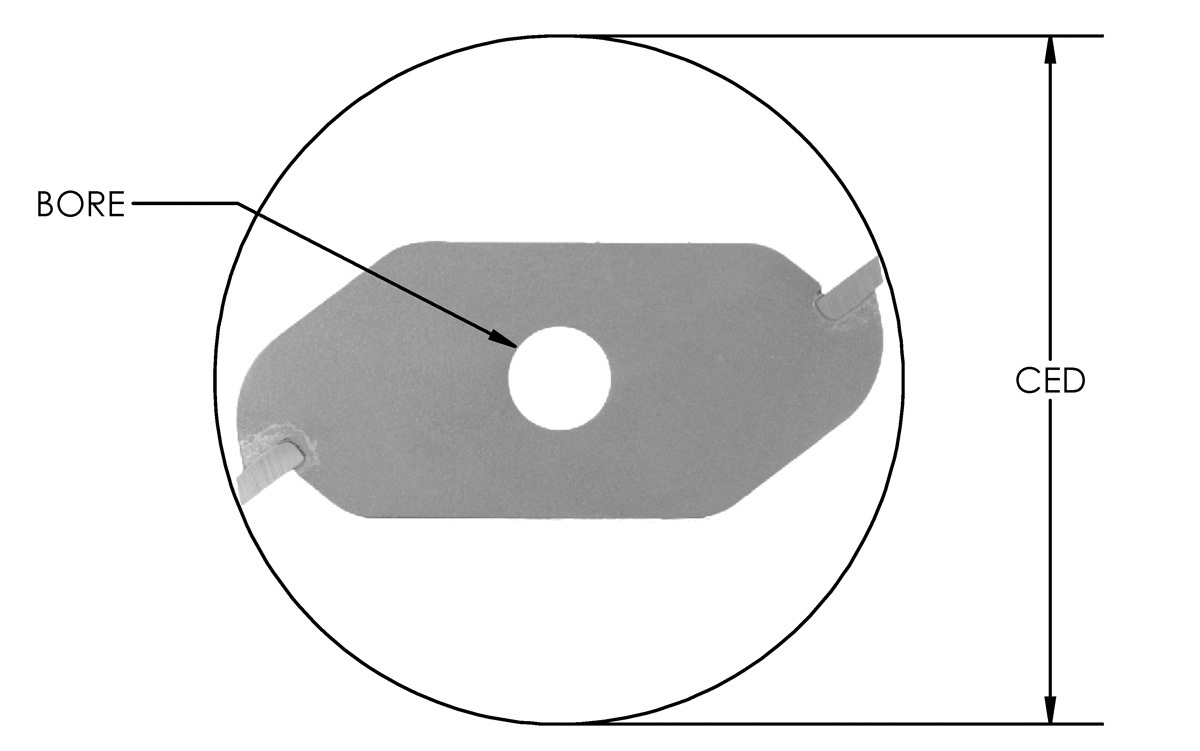 TOPMASTER SLOT CUTTER - 2 WING