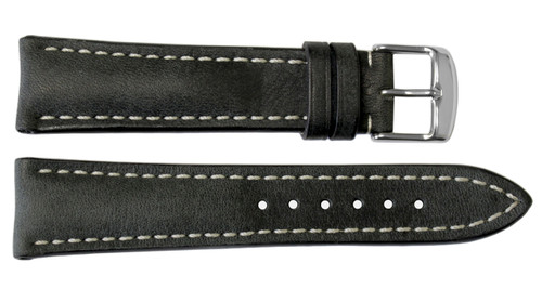 20x18 Stone Vintage Leather Watch Strap for Breitling (Tang Buckle) | OEMwatchbands.com