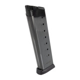Side view of 8-round 1911 mag with polymer base