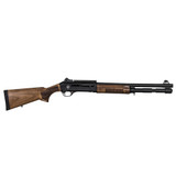 MAC 1014 Wood shotgun side view with wooden stock