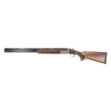 Side view highlighting the long forcing cone on the Spandau Target 12 gauge shotgun