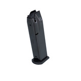 Close-up of Tisas Zigana 17-round 9mm magazine feed lips