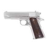 Side view of forged steel Tisas 1911A1 TC .45 ACP pistol