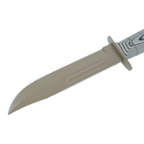 Historical Fairbairn-Sykes knife laid flat on uniform Historical Fairbairn-Sykes knife laid flat on uniform