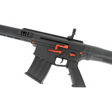 Close-up view of T-1919 high-capacity magazine and chamber fit on TT-12 PRO shotgun