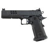 Close up of showing MAC 9 DS-D slide and barrel