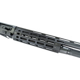 Close-up of ported vent rib barrel with choke